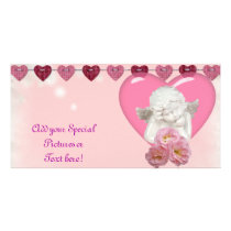 Sweet Heart 'Baby Angel' Design Photo Card