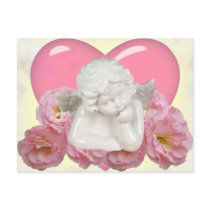 Sweet Heart 'Baby Angel' Design Postcards