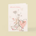 Sweet Heart & Butterfly Swirls Invitation Card by fat_fa_tin Sweet Heart & Butterfly Swirls Invitation Card