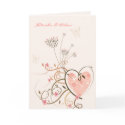 Sweet Heart & Butterfly Swirls Invitation Card by fat_fa_tin Sweet Heart & Butterfly Swirls Invitation Card