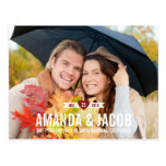 Sweet Heart Save The Date Card postcards