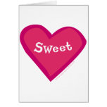 Sweet Heart Valentine Card cards