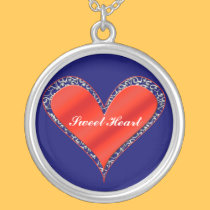 Sweet Heart Valentine's Day Necklace necklaces