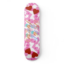 Sweet Hearts Skateboard 0002B Hearts2.2.2 by PixelsFx Sweet Hearts Skateboard 0002B Hearts2.2.2
