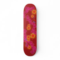 Sweet Hearts Skateboard - Red1 by PixelsFx Sweet Hearts Skateboard - Red1