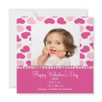 Sweet Hearts Valentine's Photo Card invitations by celebrateitinvites Sweet Hearts Valentine's Photo Card invitations