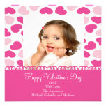 Sweet Hearts Valentine's Photo Card Invite