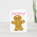 Sweet Holidays Greeting Card card