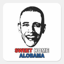 Sweet Home Alobama Stickers