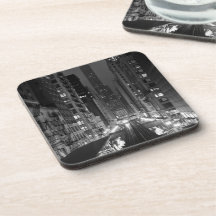Sweet Home Chicago Drink Coasters