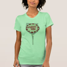 Sweet "I LOVE YOU" Lolly Shirt