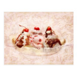 Sweet - Ice Cream - Banana split Postcards