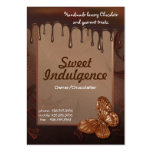 Sweet Indulgence Business Card for Chocolatiers