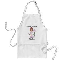 Sweet & Innocent, Mostly... Quantum Cutie Girl aprons by Quantum_Art_Nerd Sweet & Innocent, Mostly... Quantum Cutie Girl aprons