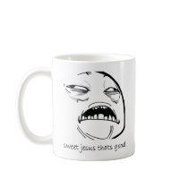 Sweet Jesus That's Good (text) Mug