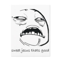 Sweet Jesus That's Good (text) Post Cards