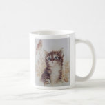 Sweet Kitten Spies Birdie Mug