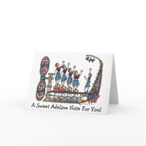 Sweet Lady Singers Greeting Cards