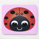 Sweet Ladybug Mousepad mousepad