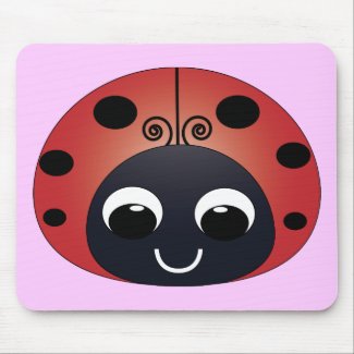 Sweet Ladybug Mousepad mousepad