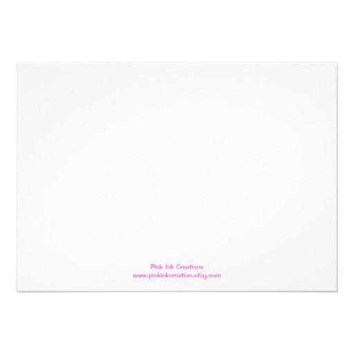 Sweet Ladybug Two Custom Invitations