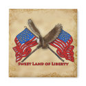 Sweet Land of Liberty magnets