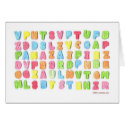 Sweet Letters cards by elisaemme Sweet Letters cards