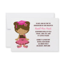 Sweet Lil' Girl Graduation Invitations