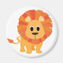 Sweet Lion Fridge Magnets