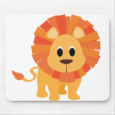 Sweet Lion Mouse Pad