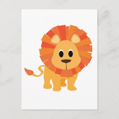 Sweet Lion Postcard