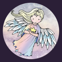 Sweet Little Angel Stickers stickers