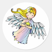 Sweet Little Angel Stickers