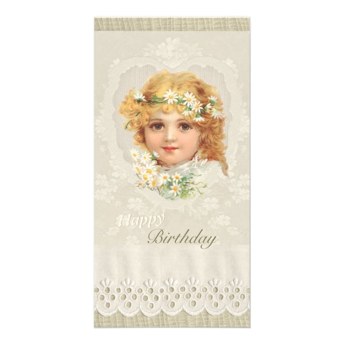 Sweet little girl CC0135 Ellen Clapsaddle Birthday Card