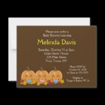 Sweet Little Pumpkins Fall Baby Shower Invitation