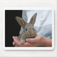sweet little rabbit mousepad
