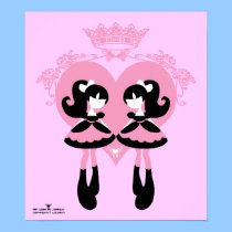 Sweet lolita Twins posters by LittleHeaven Sweet lolita Twins posters