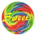 SWEET Lollipop Stickers