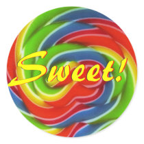 SWEET Lollipop Stickers by Customizables SWEET Lollipop Stickers