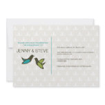 Sweet Love Birds Engagement Party Invitation