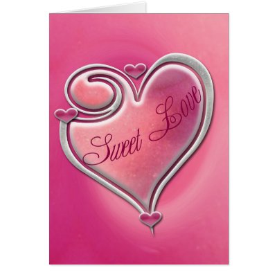 Sweet Love Greeting Card by giskard