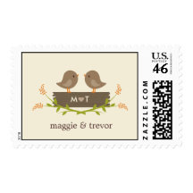 Sweet Love Custom Postage Stamp