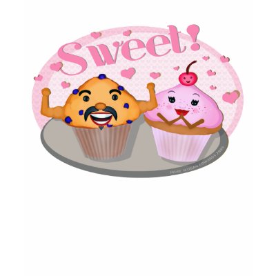 muffins and cupcakes. Sweet Love Muffin and Cupcake
