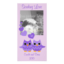 Sweet Love Owls photo cards by candystore Sweet Love Owls photo cards