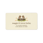 Sweet Love Wedding Address Labels labels