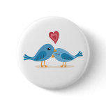Sweet lovebirds pin