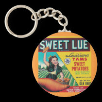 sweet lue yams keychain keychains
