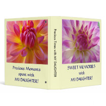 SWEET MEMORIES Spent with MY DAUGHTER Binder by Basleeartprintgifts SWEET MEMORIES Spent with MY DAUGHTER Binder