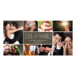 Sweet Memories Wedding Thank You Photo Cards photo cards