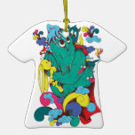 sweet monster cartoon art christmas tree ornaments